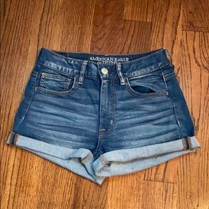 American Eagle Outfitters Hi-Rise Denim Shorts